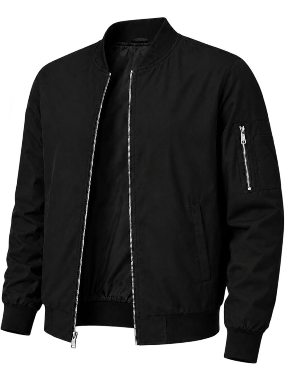 Lightweight Casual Bomber Jacket for Men | Stylish Windbreaker Outerwear